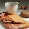 Silicone Whisk with Wooden Handle