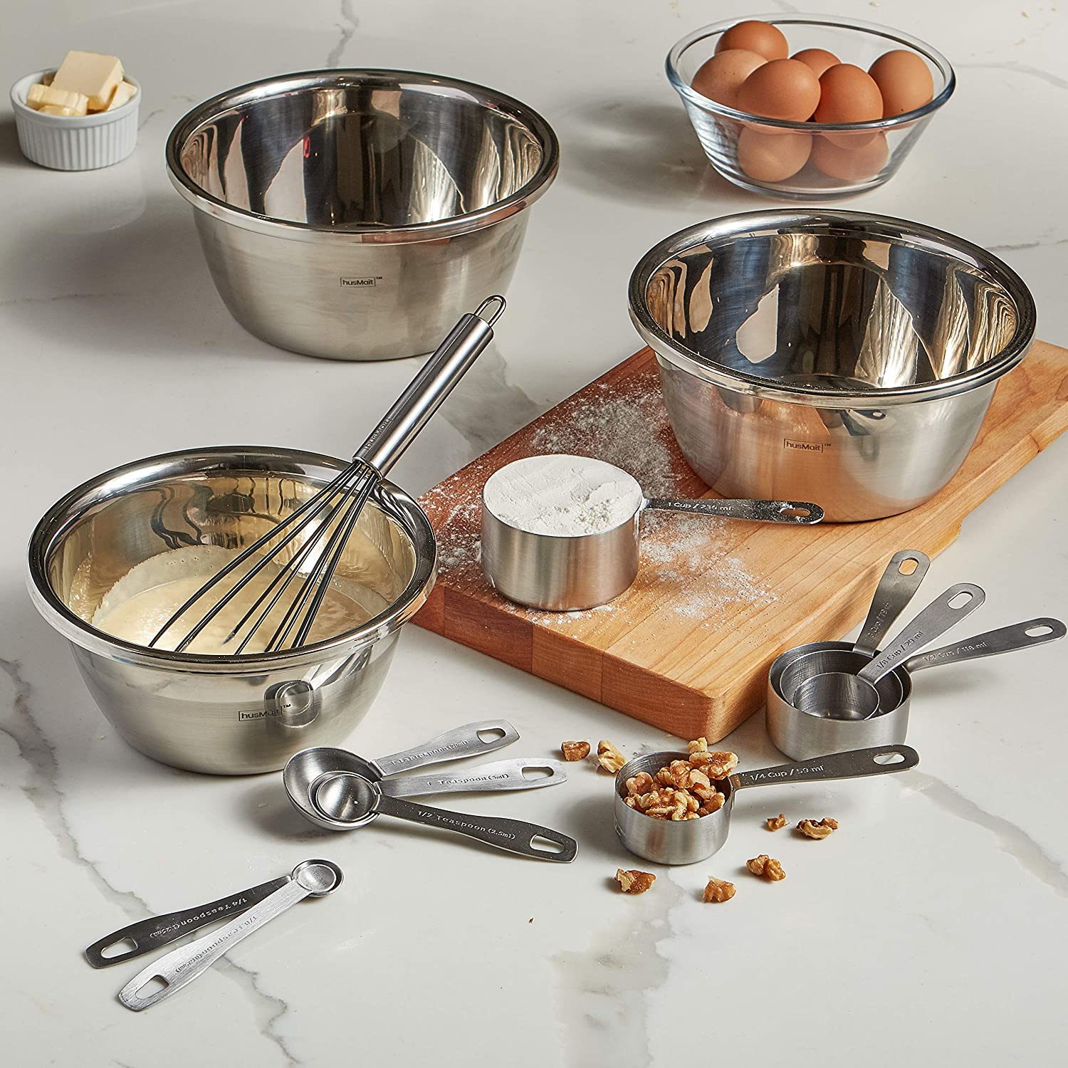Stainless Steel Measuring Cup Set by Celebrate It®, Michaels in 2023